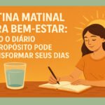 Rotina Matinal para Bem-Estar Como o Diário do Propósito Pode Transformar Seus Dias