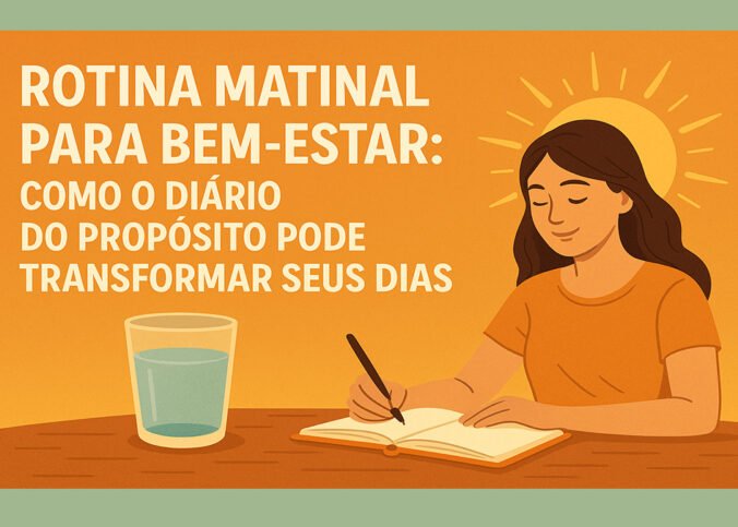 Rotina Matinal para Bem-Estar Como o Diário do Propósito Pode Transformar Seus Dias
