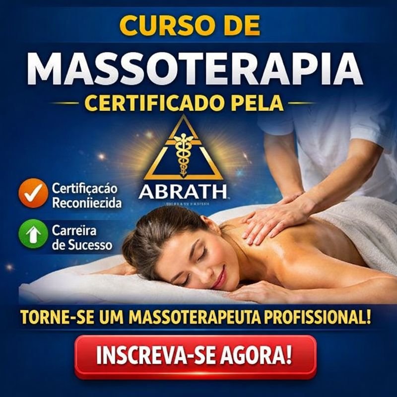 Os 5 Maiores Erros de Iniciantes em Massoterapia (e Como Evitá-los para Acelerar sua Carreira) 2 Curso de Massoterapia Certificado pela ABRATH - Torne-se um Massoterapeuta Profissional