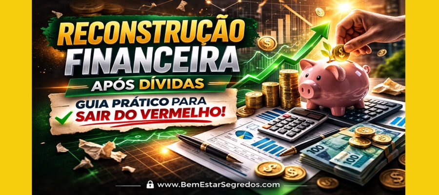 Reconstrução Financeira Após Dívidas: Guia Prático Para Sair do Vermelho