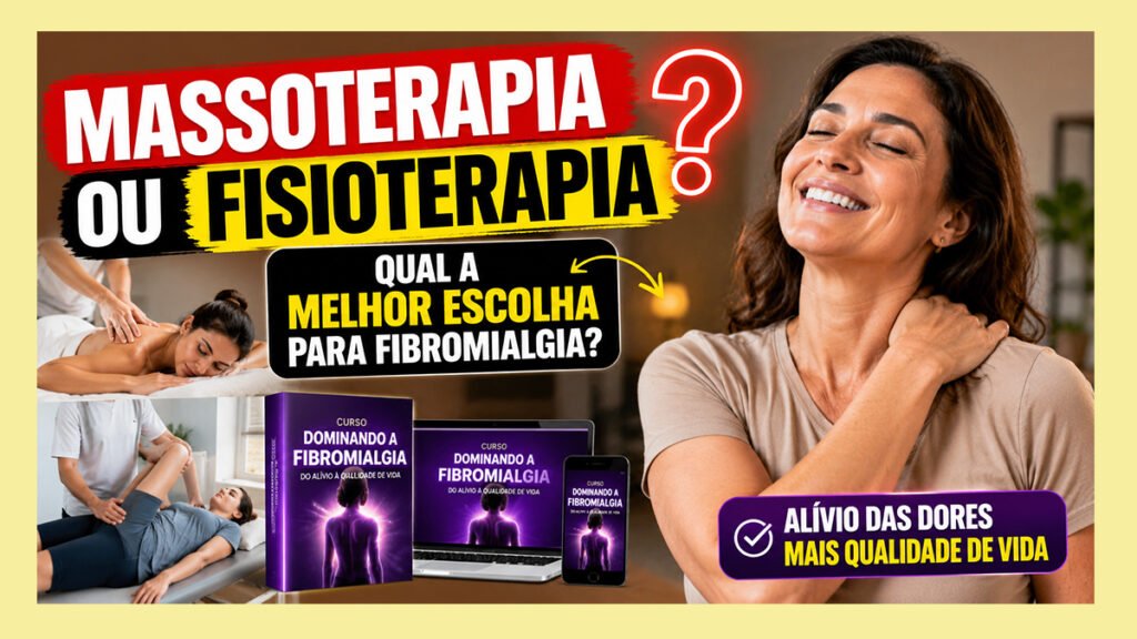 Massoterapia ou Fisioterapia para Fibromialgia Qual a Melhor Escolha