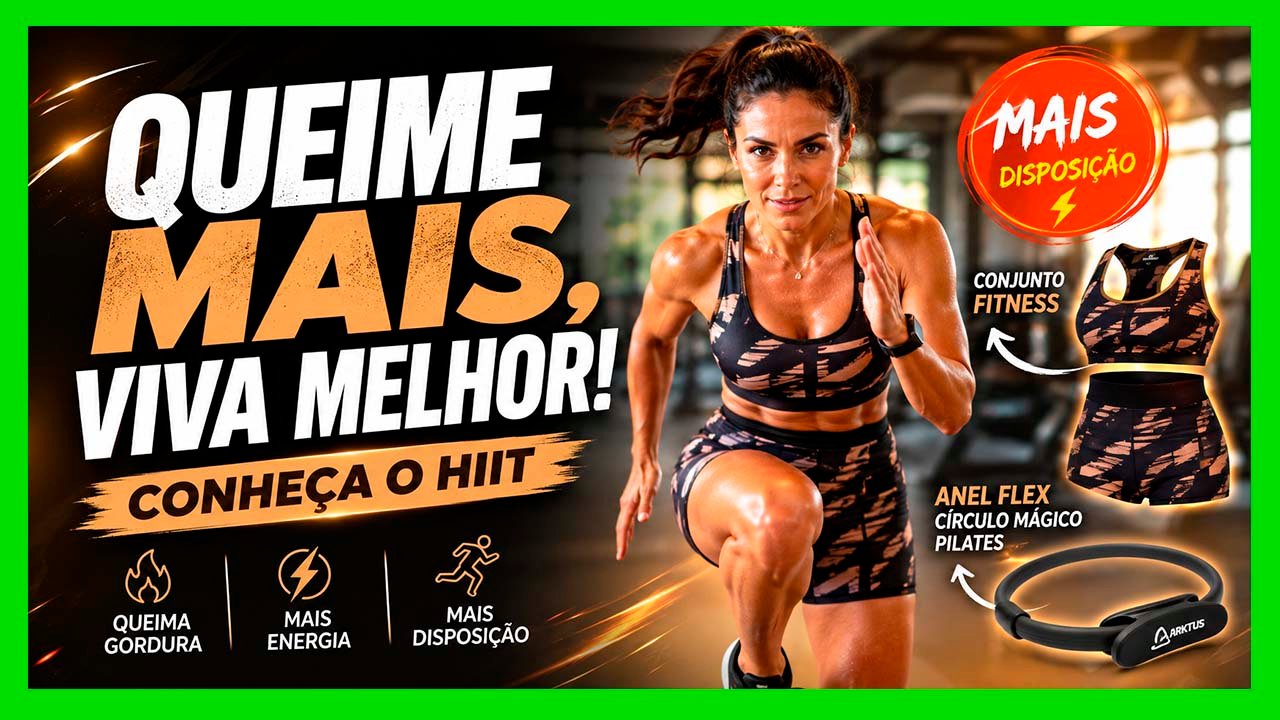 Treino HIIT: O Segredo para Queimar Gordura e Ganhar Disposição