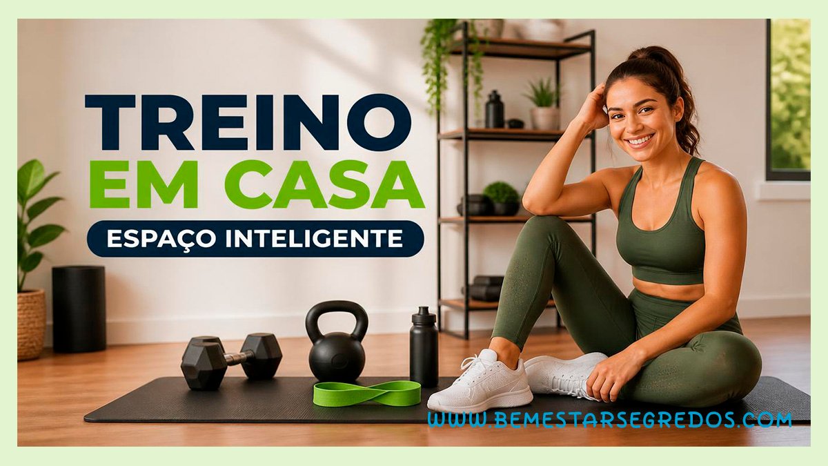 Equipamentos de Treino para Casa: Monte seu Espaço Fitness Inteligente